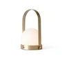 Audo - Carrie batteri bordlampe, messing