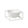 Audo - Kubus Bowl Centerpieces H 7 cm, lille / hvid