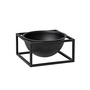 Audo - Kubus Bowl Centerpieces H 7 cm, lille / sort