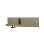 Muuto - Sammenfoldede hylder 63 x 16,5 cm, oliven