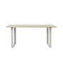 Muuto - 70/70 spisebord, 170 x 85 cm, eg / grå