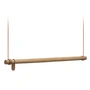 Lind DNA - Swing hængende garderobe L (110 cm), naturlig eg / naturlæder
