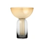 AYTM - Torus Vase, sort / rav