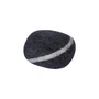 myfelt - Pebble puf Hugo S, mørkegrå meleret
