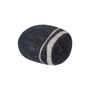 myfelt - Pebble puf Hugo M, mørkegrå meleret