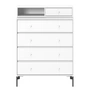 Montana - Keep kommode med ben, new white