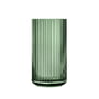 Lyngby Porcelæn - Glasvase H 20 cm, grøn