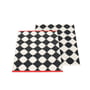 Pappelina - Marre vendbar tæppe, 70 x 90 cm, sort / vanille