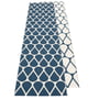 Pappelina - Otis reversible tæppe, 70 x 200 cm, havblå / vanille