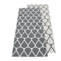 Pappelina - Otis reversible tæppe, 70 x 140 cm, granit / fossilgrå