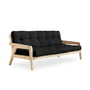 Karup Design - Grab sofa, natur fyrretræ / mørkegrå
