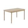 Muuto - Lineært træ spisebord 140 x 85 cm, egetræ