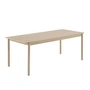 Muuto - Lineært træ spisebord 200 x 90 cm, egetræ