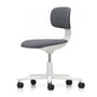 Vitra - Rookie kontorstol, blød grå / Volo 15 mellemgrå (hjul på hårdt gulv)