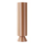 OYOY - Toppu vase, Ø 8,5 x H 31 cm, rosa/karamel