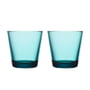 Iittala - Kartio drikkeglas 21 cl, havblå (sæt med 2)