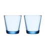 Iittala - Kartio drikkeglas 21 cl, aqua (sæt med 2)