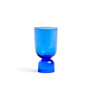 Hay - Bottoms up vase s, ø 11,5 x h 21,5 cm, elektrisk blå