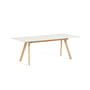 Hay - Copenhague CPH30 udtrækkeligt spisebord, L 160/310 x B 80 x H 74 cm, matlakeret eg / linoleum natur