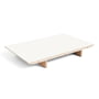 Hay - Indsatsplade til CPH30 udtrækkeligt spisebord, 50 x 80 cm, hvid laminat
