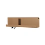 Muuto - Sammenfoldede hylder 63 x 16,5 cm, brændt orange