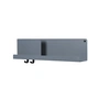 Muuto - Sammenfoldede hylder 63 x 16,5 cm, blågrå