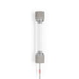 Fatboy - Tjoep led væg og loftslampe 50 cm, lysegrå