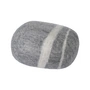 myfelt - Pebble puf Carl XL, lysegrå meleret