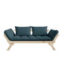 Karup Design - Bebop sofa, naturlig fyr / benzinblå