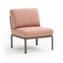Nardi - Komodo modulopbygget sofa midterelement, tortora / pink quarzo