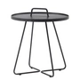 Cane-line - On-the-move sidebord Outdoor, Ø 52 x H 60 cm, sort