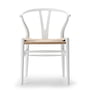 Carl Hansen - CH24 Wishbone Chair, soft white bøg/naturvævet