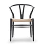Carl Hansen - CH24 Wishbone Chair, soft grey bøg/naturvævet