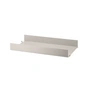 String - Metalbund med høj kant, 58 x 30 cm, beige