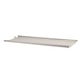 Snor - Metalgulv med lav kant, 78 x 30 cm, beige