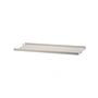 Snor - Metalbund med lav kant, 58 x 20 cm, beige