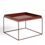 HAY - Tray Table 60 x 60 cm, blank chokolade