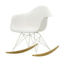 Vitra - Eames Plastic Armchair RAR, gullig ahorn / hvid / hvid