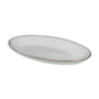 Broste copenhagen - Nordic sand serveringsplade oval s, 22 x 13,6 cm