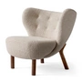 & Tradition - Little Petra VB1 Lounge Chair, valnød / Karakorum 003