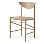 & tradition - Drawn HM3 stol, olieret eg / naturpapiersnor