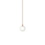 Muuto - Rime pendel Ø 12 cm, opal/orange