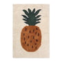 ferm Living - Fruiticana tæppe "Ananas", 120 x 180 cm