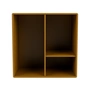 Montana - Mini reolmodul med hylder, amber