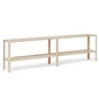 Form & Refine - Leaf, 2 x 2, hvid eg