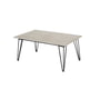 Bloomingville - Mundo sofabord, 90 x 60 cm, beton/grå