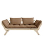 Karup Design - Bebop sofa, naturlig fyr / mocca (755)