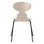 Fritz Hansen - Myrestolen, ask lys beige farvet / stel sort