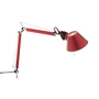 Artemide - Tolomeo Micro væglampe, Body, rød