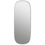 Muuto - Framed Mirror, stort, mørkegrønt / klart glas